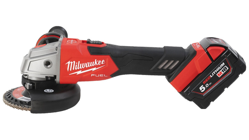 Шлифмашина угловая аккумуляторная MILWAUKEE M18 FSAG125X-0X FUEL 4933478428