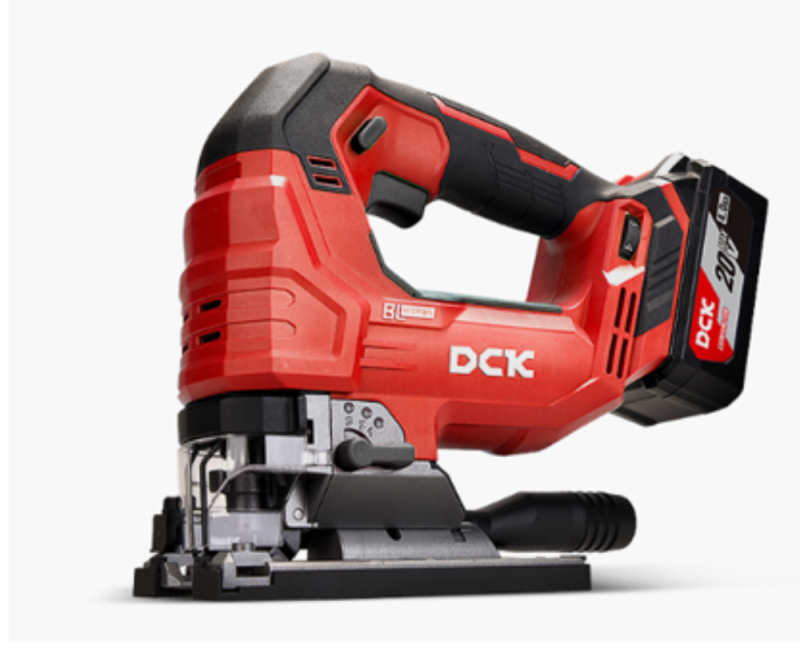 Лобзик аккумуляторный DCK KDMQ85,18В, 2*5 А/ч и з/у, 800-3500 ход/мин, кейс