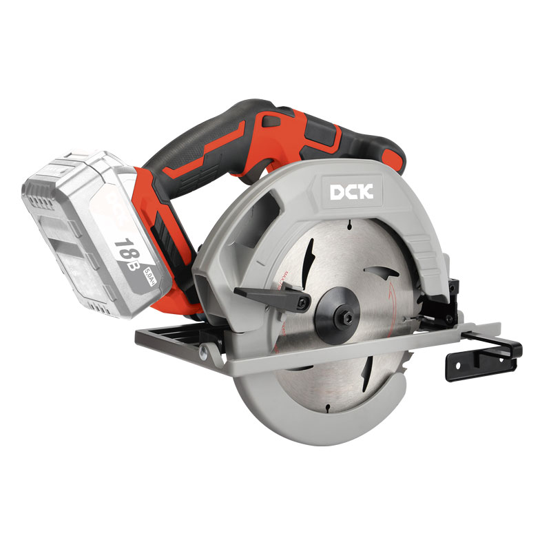Пила дисковая аккумуляторная DCK KDMY02-185, 185*20мм, 2*4А/ч, пропил 65мм. (без АКБ и ЗУ)
