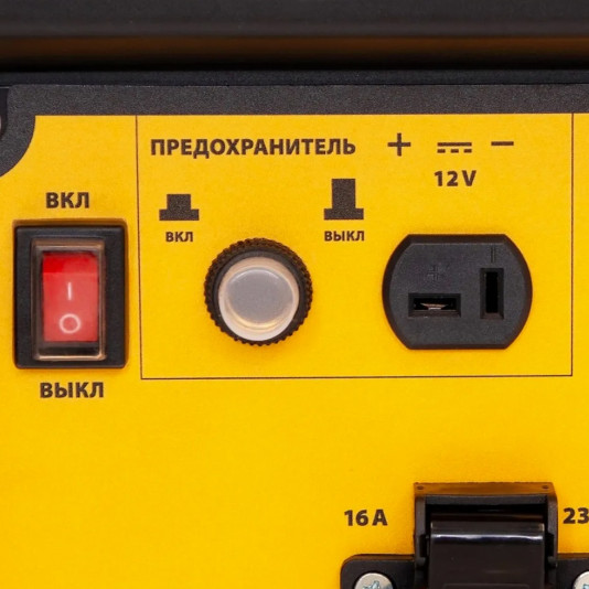 Генератор инверторный GT-3500iF, 3.5 кВт, 230 В, бак 5 л, открытый корпус, ручной старт Denzel