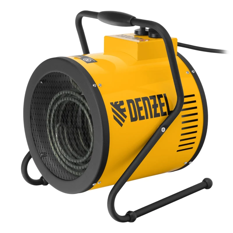 Тепловая пушка SFH-9000, 400 В, 850 м3/ч, вентилятор 3 режима, 6000/9000 Вт Denzel
