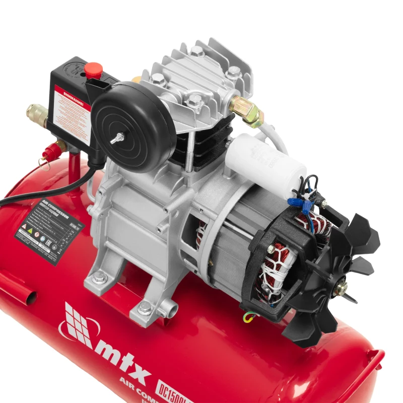 Компрессор воздушный DC1500L/24, 1,5 кВт, 24 л, 210 л/мин MTX