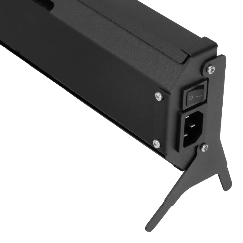 Конвектор электрический плинтусный ATRIC-300, 230 В, 300 Вт, ТЭН, черный Denzel