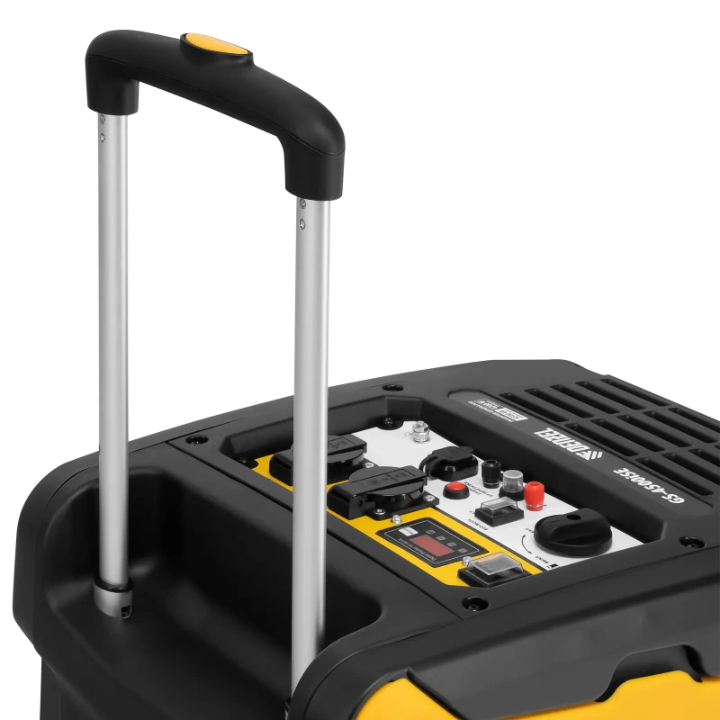 Генератор инверторный GS-4500iSE, 4,5 кВт, 230 В, закрытый корпус, электростартер DENZEL